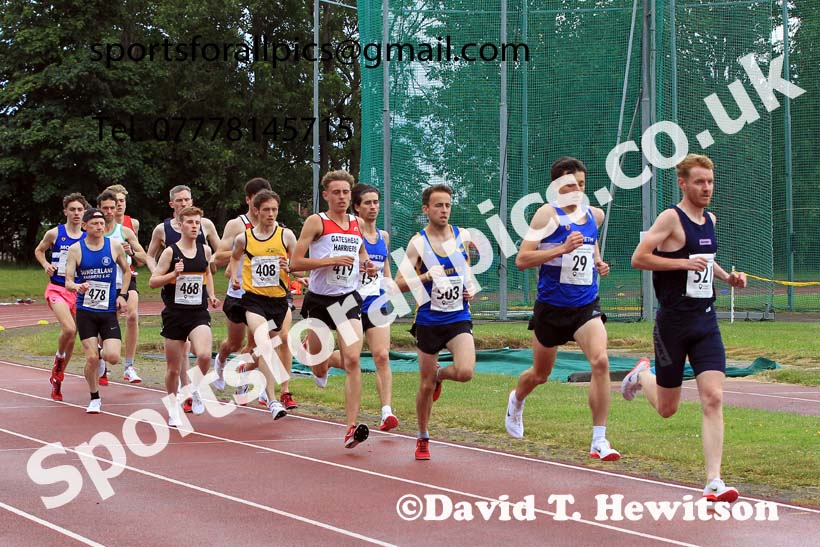 3000 metres, 2022 NEGP Monkton No 4, June 29th. Photo: David T. Hewitson/Sports for All Pics